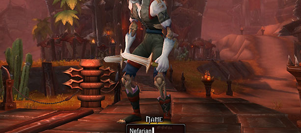 world of warcraft character name nefarian